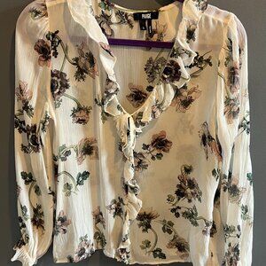 Paige Silk Blouse Small